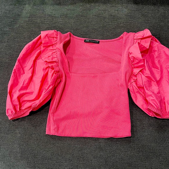 Pink Zara crop top - Picture 2 of 3
